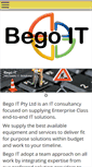 Mobile Screenshot of bego.com.au